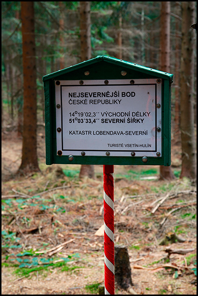 nejsevernější bod nejen ČR, ale i bývalého Rakouska-Uherska - Ivan Anderle